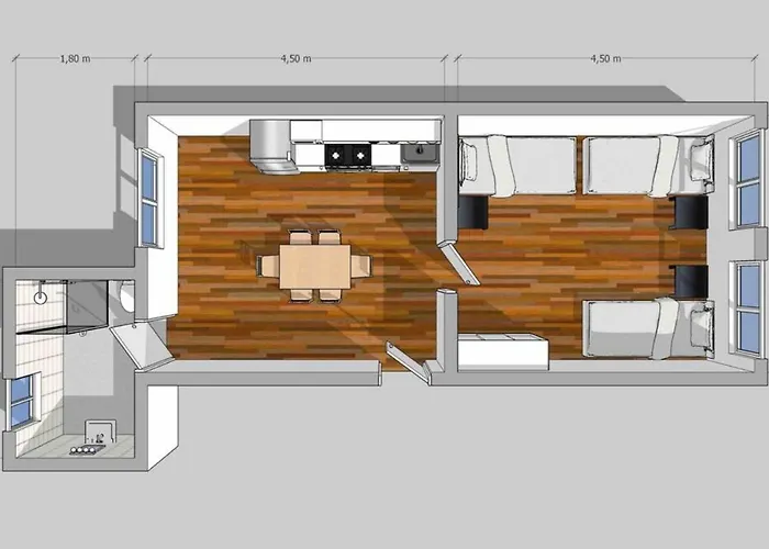 شقة Beautiful Airportflats Near كولونيا