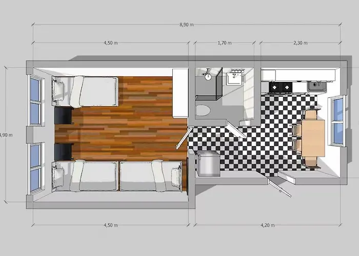 Beautiful Airportflats Near شقة